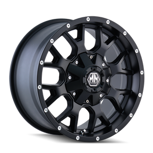 Mayhem 8015 Warrior 20x9 / 8x165.1 BP / 18mm Offset / mm Hub Matte Black Wheel