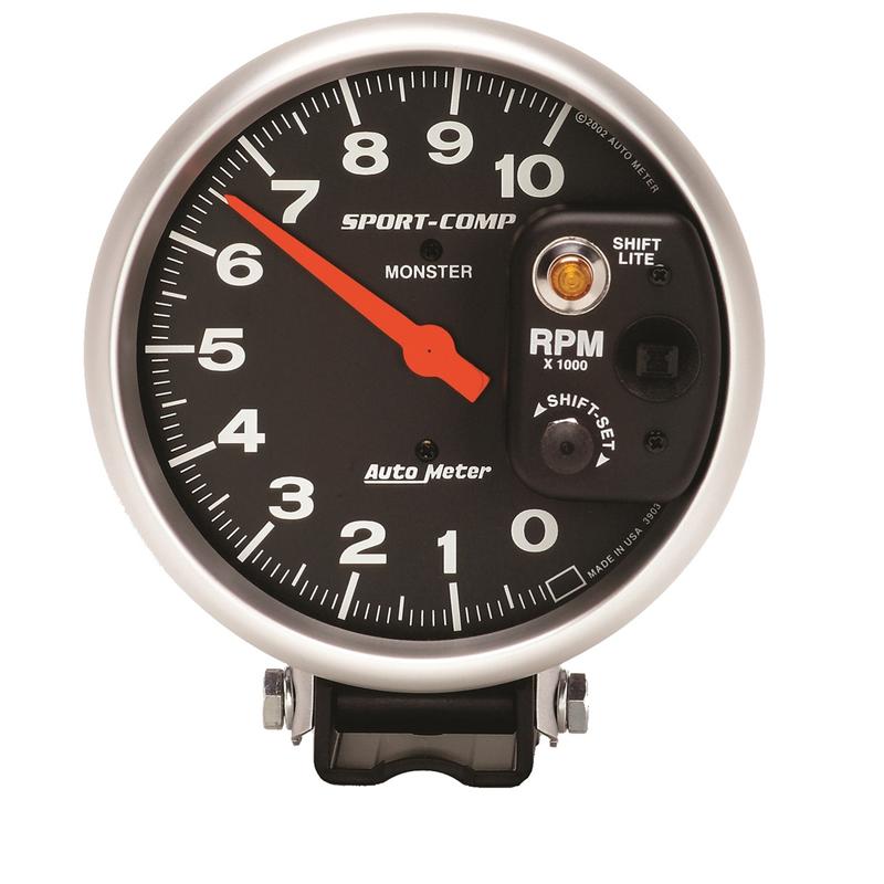 Autometer Sport-Comp 52mm 0-100 PSI Electronic Fuel Pressure Gauge