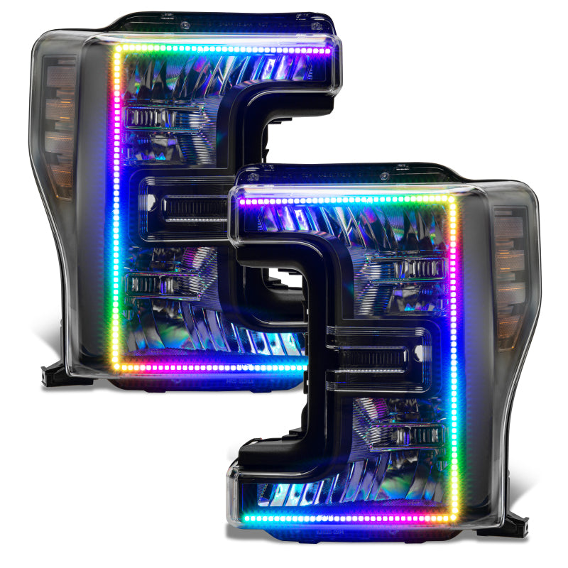 Oracle Ford Superduty 17-19 Dynamic Headlight DRL - ColorSHIFT - Dynamic