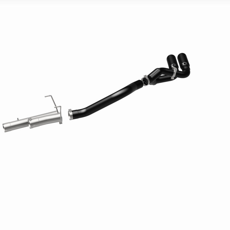 MagnaFlow 07-17 Dodge Ram 2500/3500 6.7L DPF-Back Black 4in Dual Single Passenger Side Rear Exit