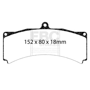 EBC Brakes Yellowstuff Performance Brake Pads