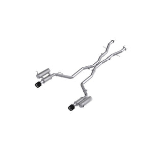 MBRP 2011+ Dodge Durango T304SS 3.0in Cat-Back Dual Rear Exit Exhaust w/ Carbon Fiber Tips