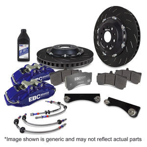 EBC Racing 12-21 Subaru WRX STI Blue 6-Piston 355mm Rotors Apollo Front Big Brake Kit