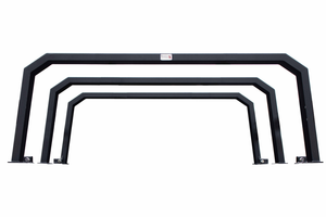 Fishbone Offroad 20+ Jeep Gladiator Bed Rack Full Tackle Rack - Black Powdercoat