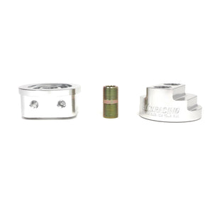 BLOX Racing Remote Oil Filter Relocation Kit - Polished