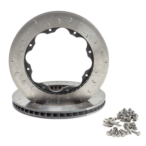 Alcon Nissan R35 GTR Gen 1/2 380X30mm Rotor Ring Kit - Rear Right