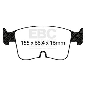 EBC 2022+ Audi A3 2.0T (40) Redstuff Front Brake Pads