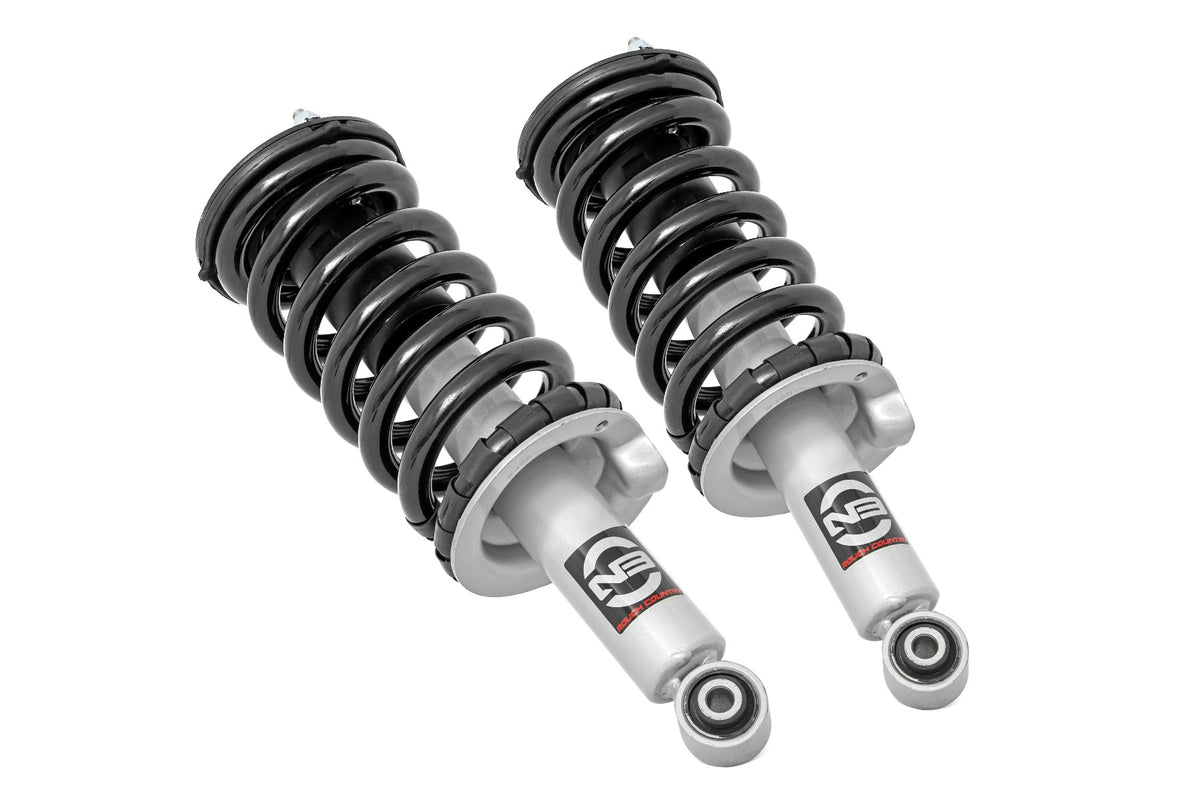 Rough Country Loaded Strut Pair 3 Inch | Nissan Titan 4WD (2004-2015)