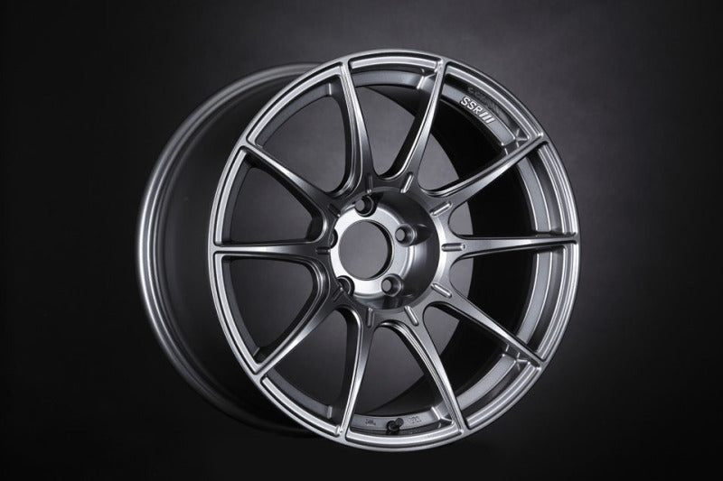 SSR GTX01 18x8.5 5x114.3 38mm Offset Dark Silver Wheel
