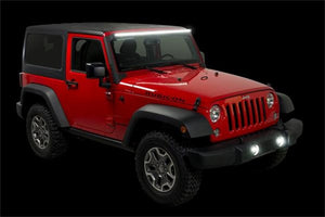 Putco 07-18 Jeep Wrangler JK - Roof Bracket Kit for PN 10050 - 50in Straight