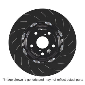 EBC Racing 10-15 Chevrolet Camaro (5th Gen) 2 Piece SG Racing Front Rotors