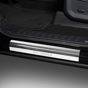 Putco 15-20 Ford F-150 - SuperCrew w/ F-150 Etching - 4pcs SS Door Sills