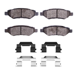 R1 2008-2016 Cadillac CTS Rear R1 Semi Met Pads & Hardware Kit