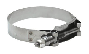 Vibrant SS T-Bolt Clamps Pack of 2 Size Range: 1.49in to 1.84in O.D. For use w/ 1.25in I.D. coupling