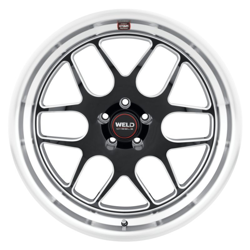 Weld Solana Street 20x10.5 / 5x114.3 / 7.72 BS / 72.56 HB - Gloss Black Milled - Non-BL Wheel