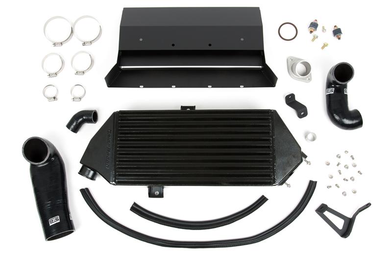 GrimmSpeed 08-14 Subaru WRX Top Mount Intercooler - Black