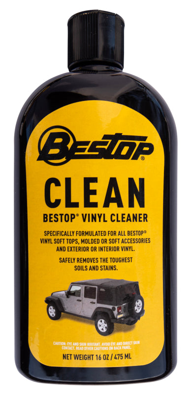 Bestop One 16-Oz. Bottle Do Not Use On Vinyl Windows Bestop Cleaner (Boxed)