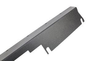 Fishbone Offroad 97-06 Jeep Wrangler TJ Steel Rock Slider W/O Tube Step - Black Textured Powdercoat