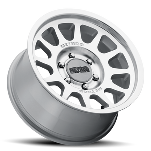 Method MR703 Bead Grip 18x9 12mm Offset 6x5.5 106.25mm CB - Machined Clear Coat