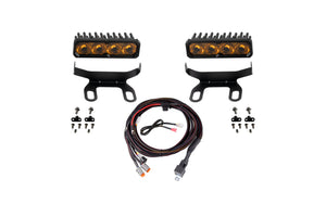 Diode Dynamics 2013-2018 Ram 1500 Ram Standard SS6 Pro LED Kit Yellow Driving 3000K
