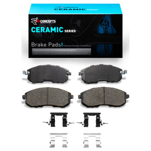 R1 2002-2019 Infiniti I35 Front R1 Ceramic Pads & Hardware Kit