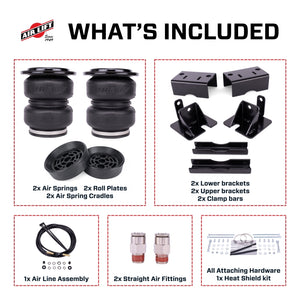 Air Lift LoadLifter 5000 Ultimate Air Spring Kit w/ Internal Jounce for 21-24 Dodge Ram TRX 4WD