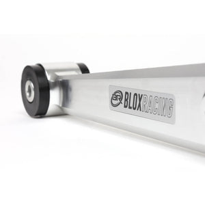 BLOX Racing V2 Billet Rear Lower Control Arms Poly Bushings 96-00 Honda Civic - Raw