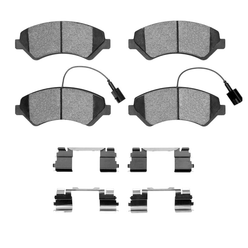 R1 14-25 Ram Promaster 1500 Front Semi Met Pads & Hardware Kit