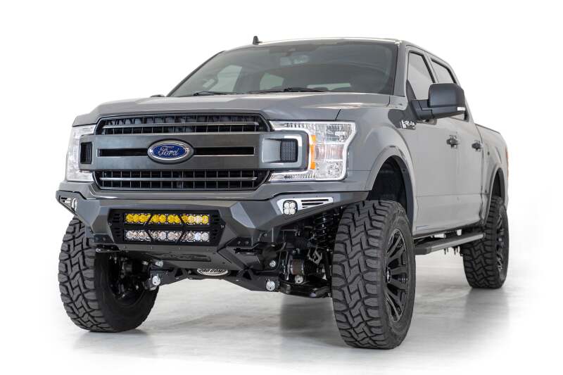 Addictive Desert Designs 18-20 Ford F-150 Bomber Front Bumper w/ Dual 20IN LED Mounts