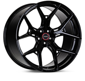 Vossen HF5 - 21x11 - ET30 - 5x112 - 66.56 - DEEP - GB - Gloss Black Wheel