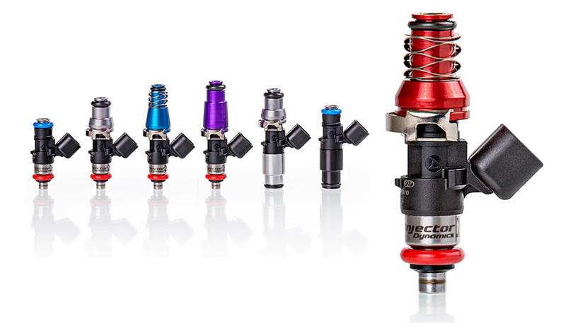 Injector Dynamics ID1050X Injectors 14mm (Purple) Adaptors (Set of 10)