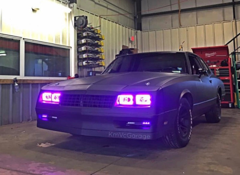 Oracle Pre-Installed Lights 4x6 IN. Sealed Beam - UV/Purple Halo