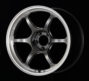 Advan RG-D2 15x5 +45 4x100 Machining and Racing Hyper Black Wheel