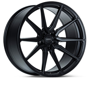 Vossen HF3 - 22X9.5 - 5X114.3 - ET35 - Deep - 64.1 - SB - Satin Black