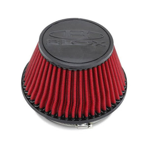 BLOX Racing Shorty Performance 5in Air Filter w/2.5in Velocity Stack and Coupler Kit