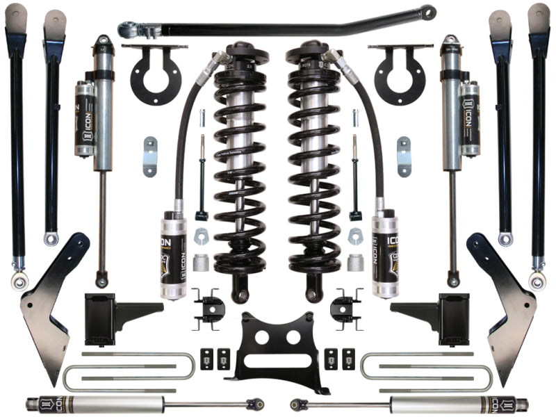 ICON 05-07 Ford F250/F350 4-5.5in Stage 5 Coilover Conversion System