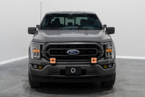 Diode Dynamics 21-22 Ford F-150 SS5 Bumper LED Pod Light Kit - Sport Yellow Combo