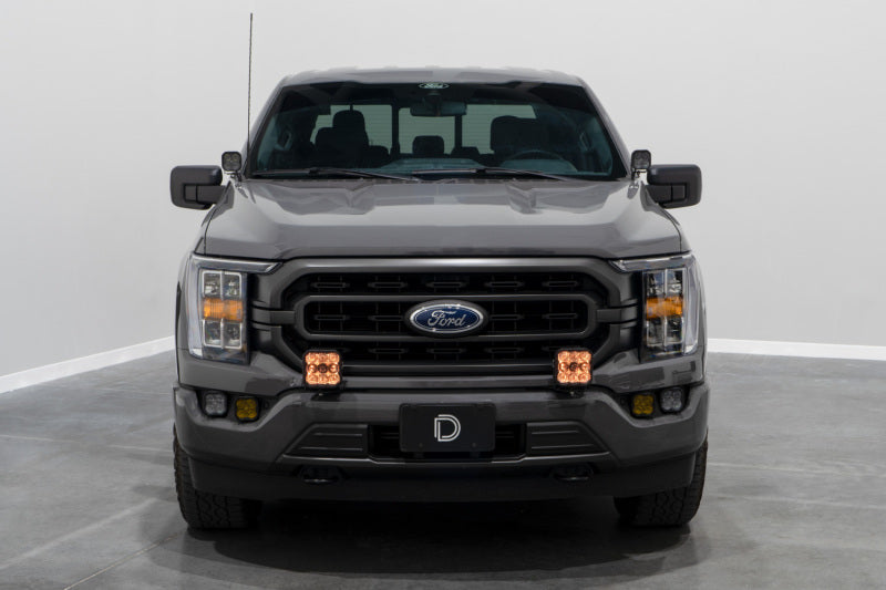 Diode Dynamics 21-22 Ford F-150 SS5 Bumper LED Pod Light Kit Sport - White Combo