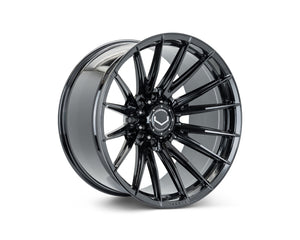 Vossen HFX-2 24x12 - 8x180 - ET44 - Ultra Deep Face - 124.3 - Gloss Black Wheel