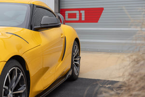 Dinan 20-26 Toyota GR Supra (A90/A91) Carbon Fiber Side Skirts - Set