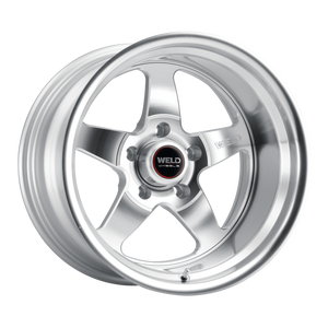 Weld Ventura Street 17x11 / 5x139.7 / 4.25 BS / 78.1 HB - Gloss Machined - Non-BL Wheel