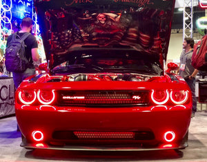 Oracle Dodge Challenger 08-14 LED Fog Halo Kit - White