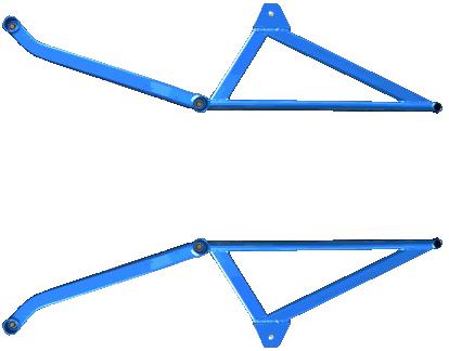 Cusco Power Brace Seat Rail (interior) FD2 Civic Si