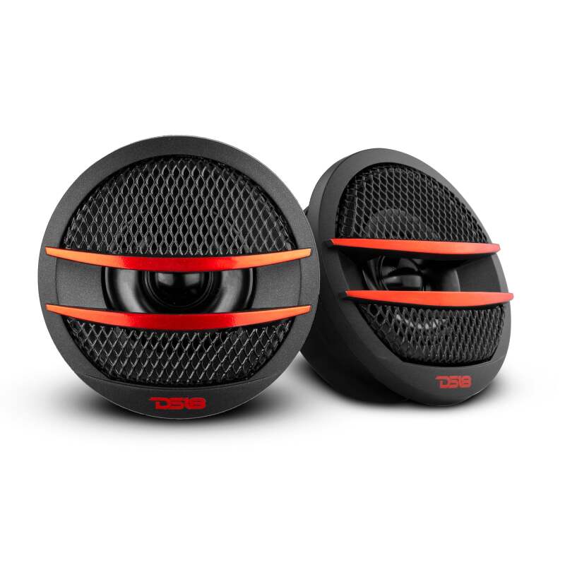 DS18 1.38in Dome Tweeters 25 Watts RMS 0.5in Pei Vc 4 ohm Red
