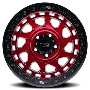 Dirty Life 9313 Enigma Race 17x9 / 6x139.7 BP / -38mm Offset / 106mm Hub Crimson Candy Red Wheel