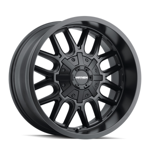 Mayhem 8107 Cogent 20x9 / 5x127 BP / 0mm Offset / 87mm Hub Matte Black Wheel