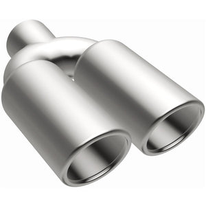MagnaFlow Tip 1-Pk Dual Rnd DW 3x10 2.25ID