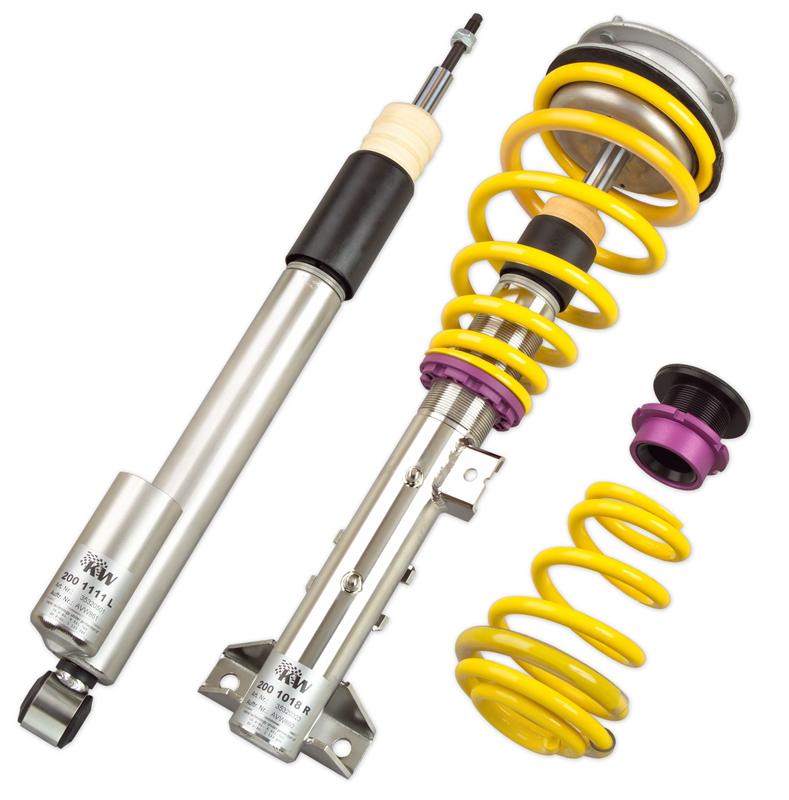 KW Coilover Kit V3 Audi Golf V GTI + Rabbit; 2WD (A5/1K 1KP); all engines; incl. DSG