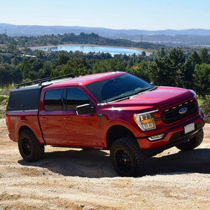 Westin 16-23 Toyota Tacoma 5.2ft. Bed EXP Truck Cap - Black (Box 1 ONLY)