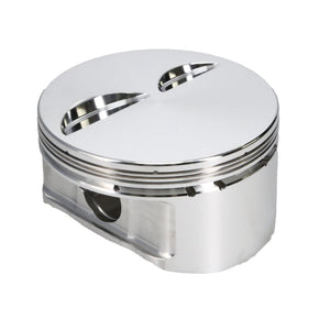Manley Chevrolet Small Block Piston Set - 4.030in Bore 1.125in CH, -2.50 CC